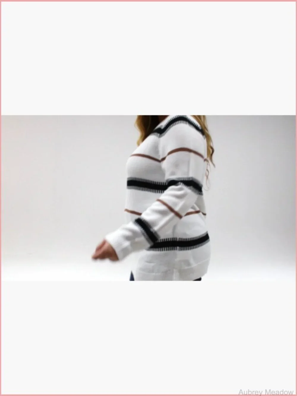 Plus Size Long Sleeve Pullover Sweater Casual Warm Knit Tops